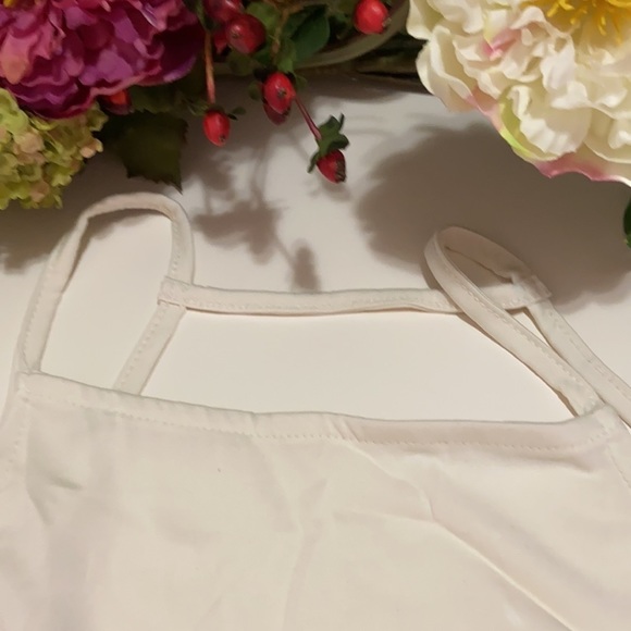 Anthropologie deep V back camisole